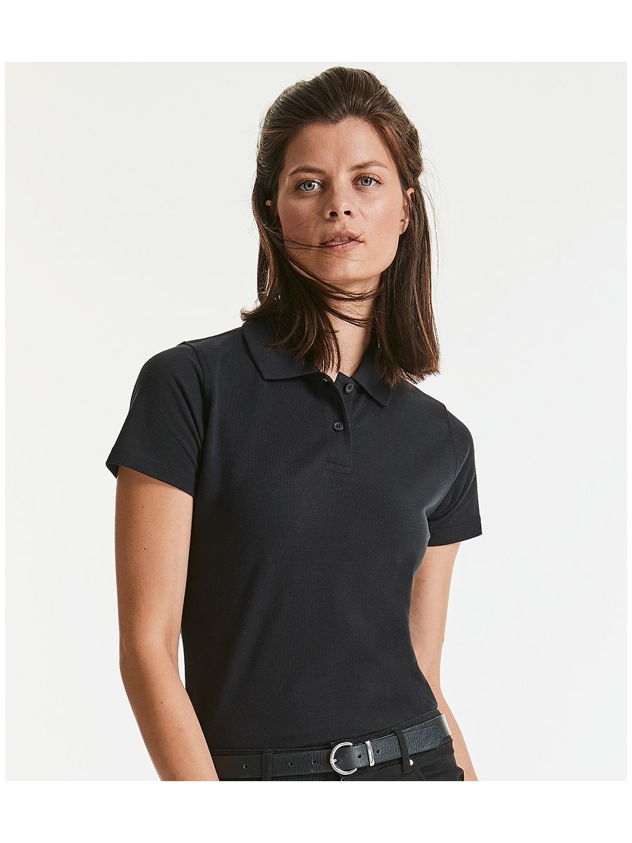 Russell Ladies Classic Cotton Pique Polo Shirt