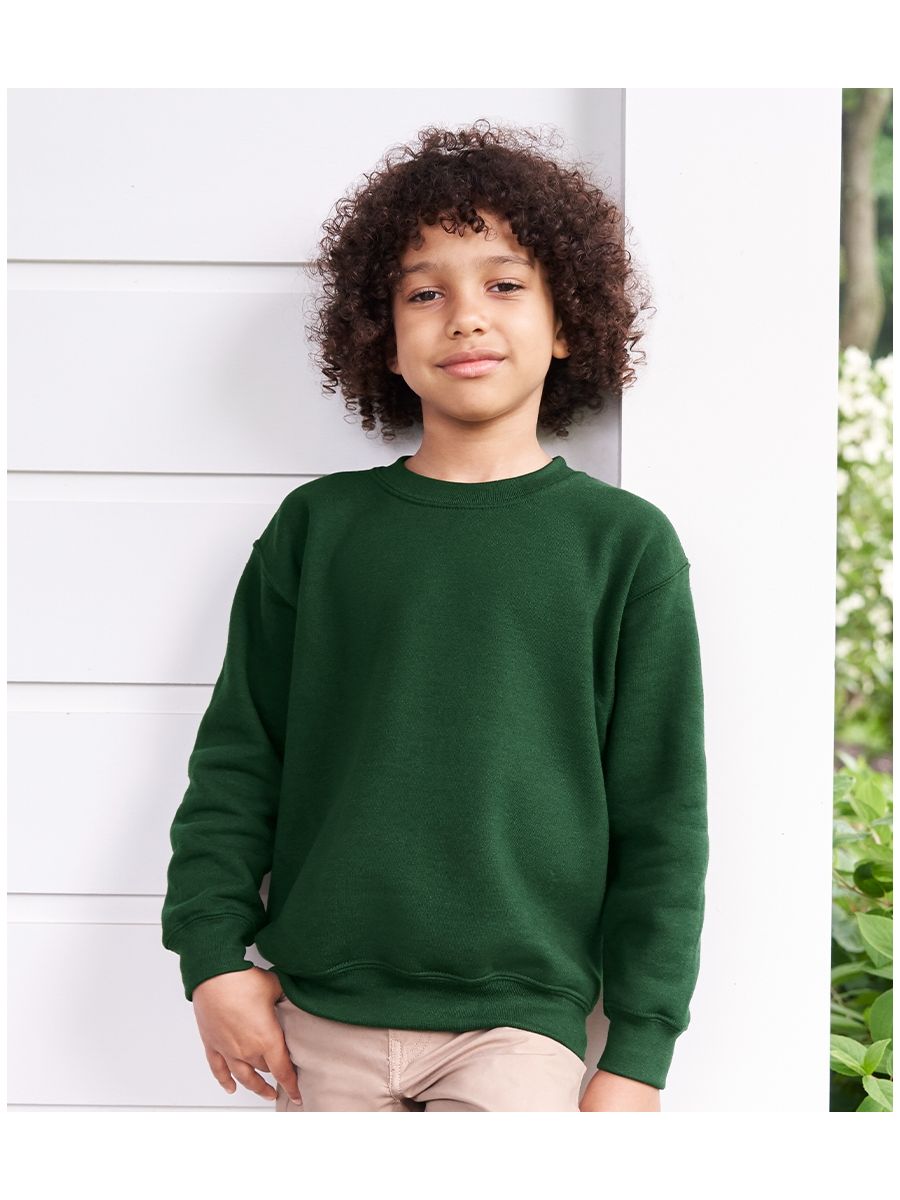Gildan Kids Heavy Blend Drop Shoulder Sweatshirt