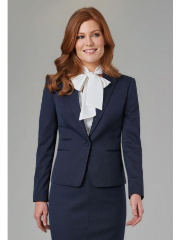 Ariel Slim Fit Pindot Jacket